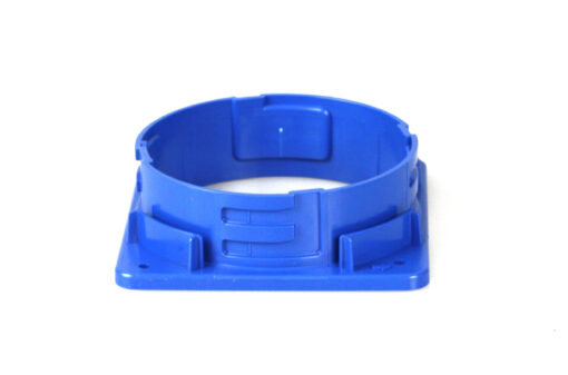Base de fijación para manguera de refrigeración